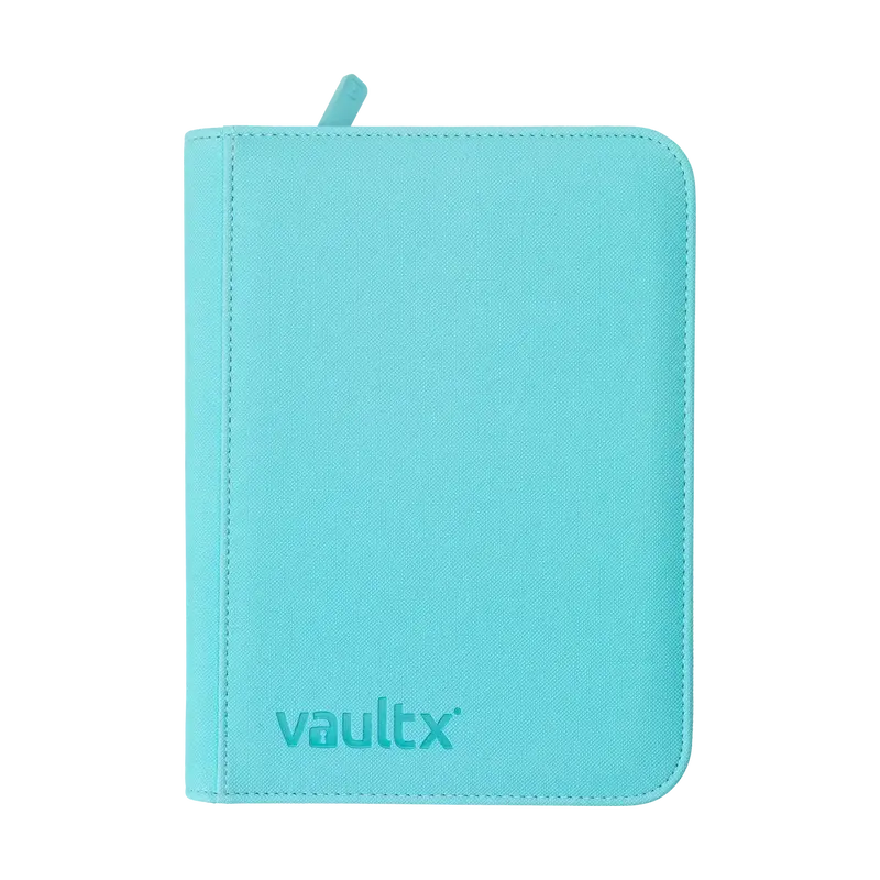 Vault X: 4-Pocket Zip Binder (Pastel Blue) 1