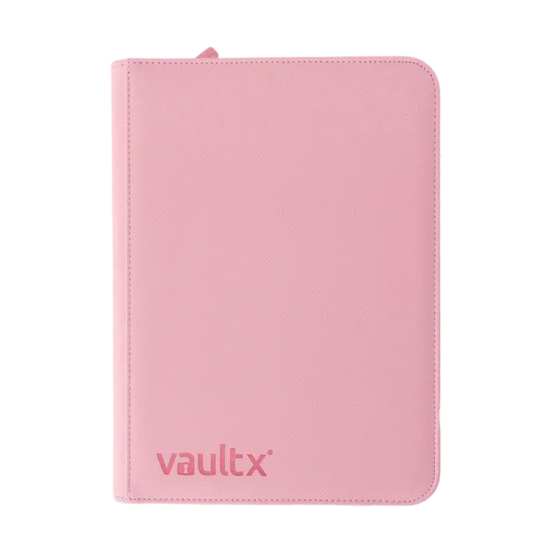Vault X: 9-Pocket Zip Binder (Just Pink) 1