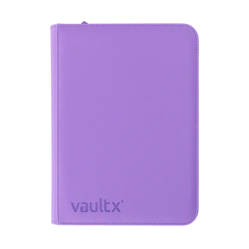 Vault X: 9-Pocket Zip Binder (Just Purple) 1