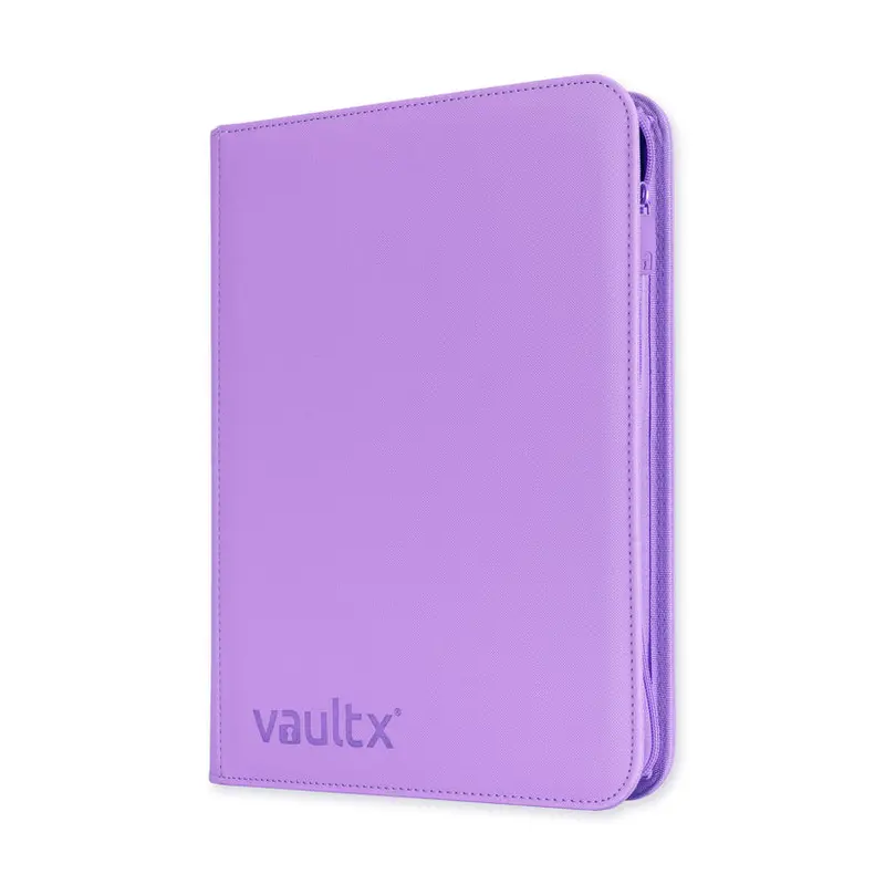 Vault X: 9-Pocket Zip Binder (Just Purple) 2