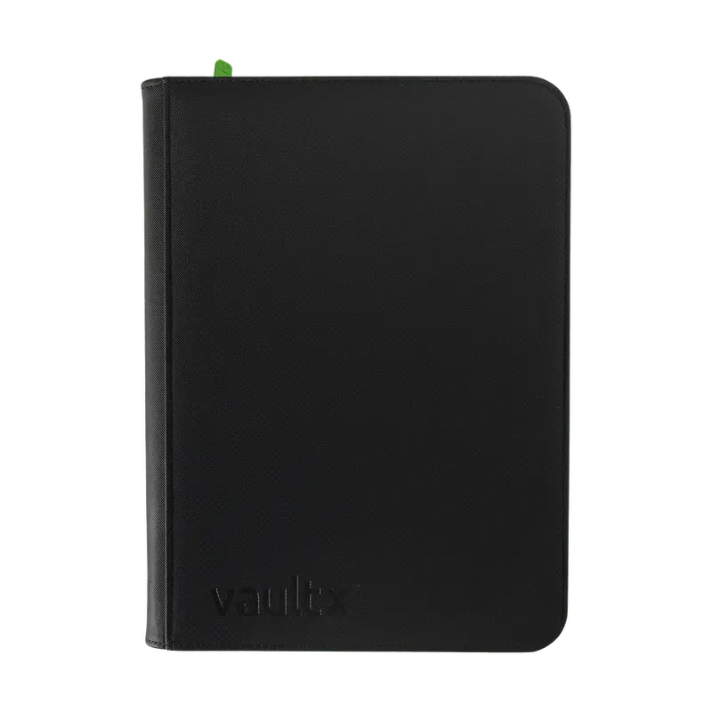 Vault X: 9-Pocket Zip Binder (Signature Black) 1