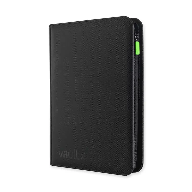 Vault X: 9-Pocket Zip Binder (Signature Black) 2