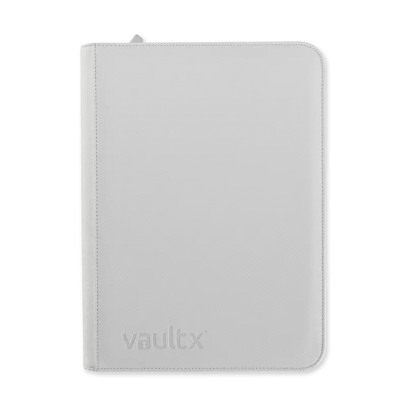 Vault X: 9-Pocket Zip Binder (White Edition) 1