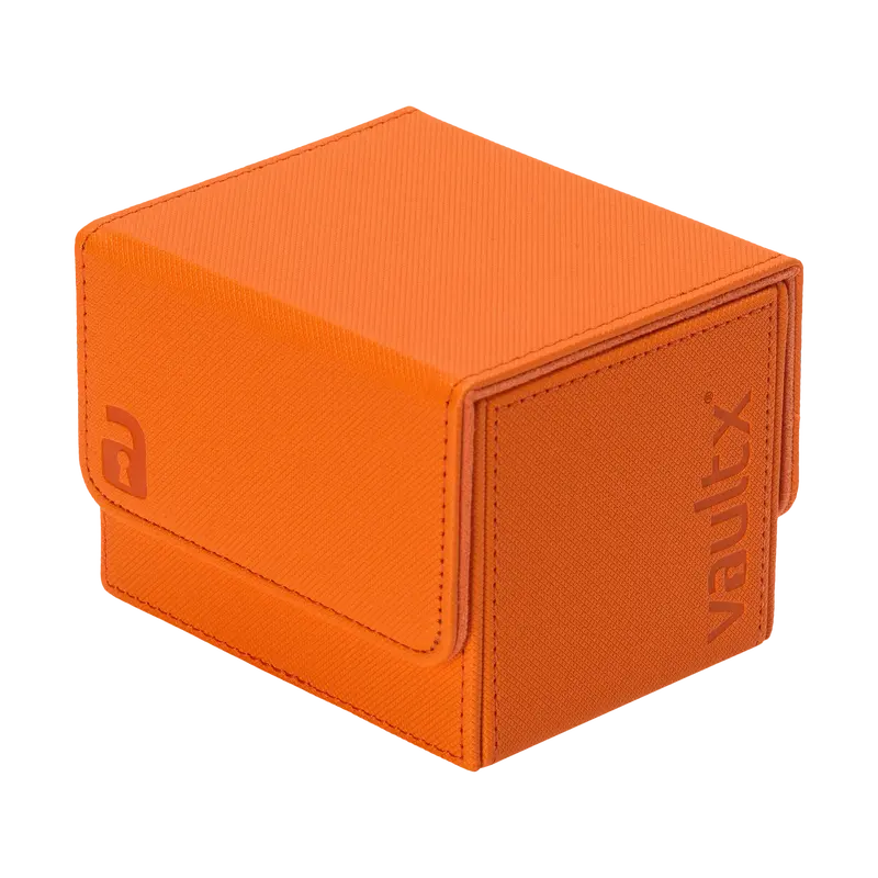 Vault X: Sideloading Deck Box 100+ Ct (Just Orange) 1
