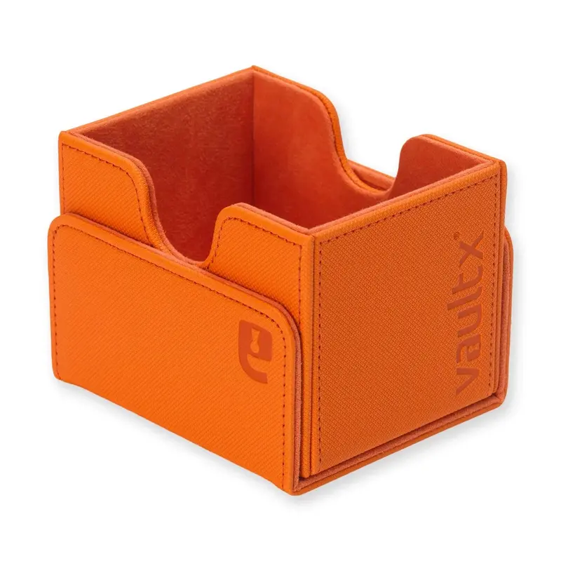 Vault X: Sideloading Deck Box 100+ Ct (Just Orange) 2