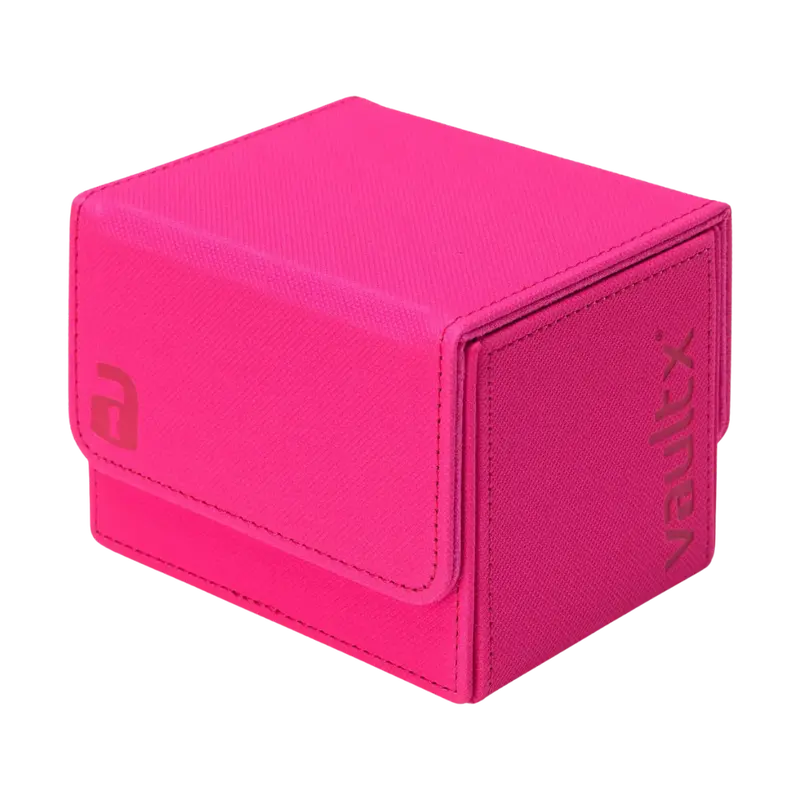 Vault X: Sideloading Deck Box 100+ Ct (Neon Pink) 1