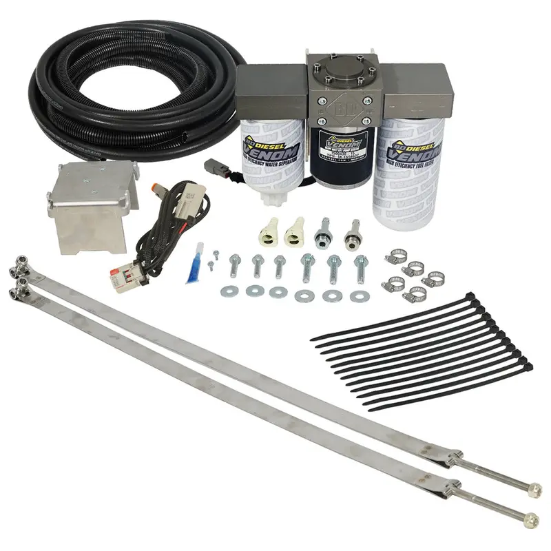 Venom Fuel Lift Pump C/W Filter & Separator Dodge 5.9L/6.7L Cummins 2005-2012 1