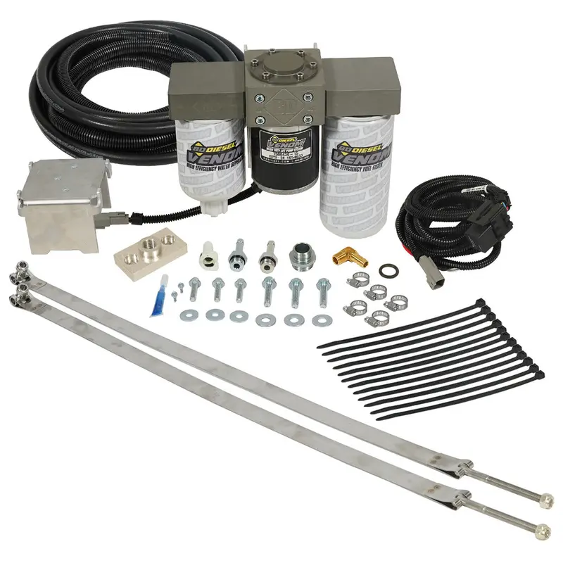 Venom Fuel Lift Pump C/W Filter & Separator Dodge 5.9L Cummins 2003-2004.5 1