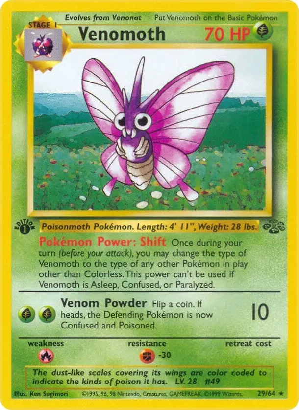 Venomoth (29) (29/64) (Ju) 1