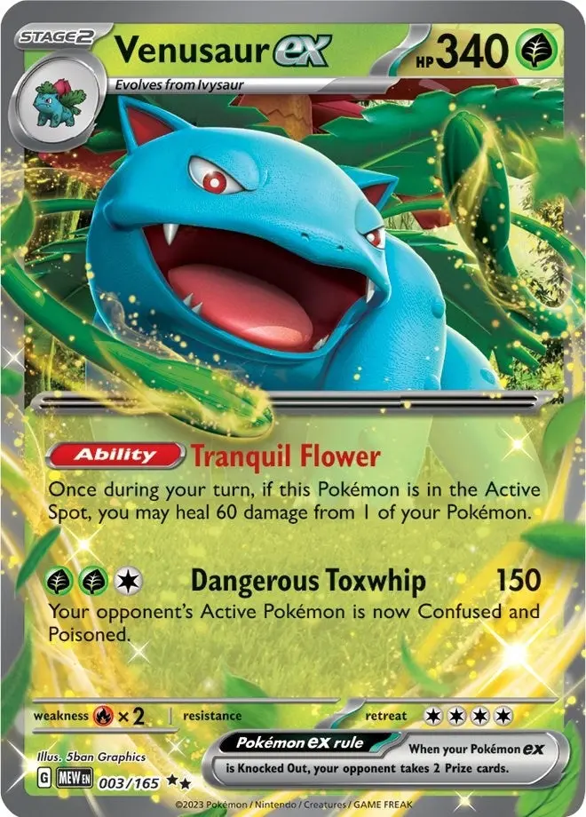 Venusaur Ex (003/165) (Mew) 1