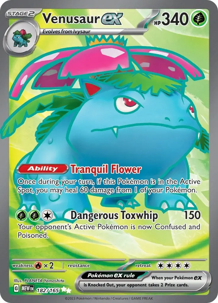 Venusaur Ex (182/165) (Mew) 1