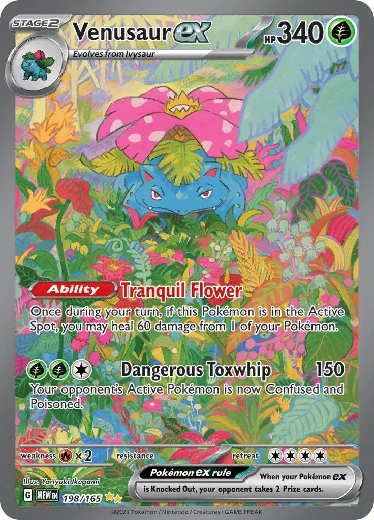 Venusaur Ex (198/165) (Mew) 1