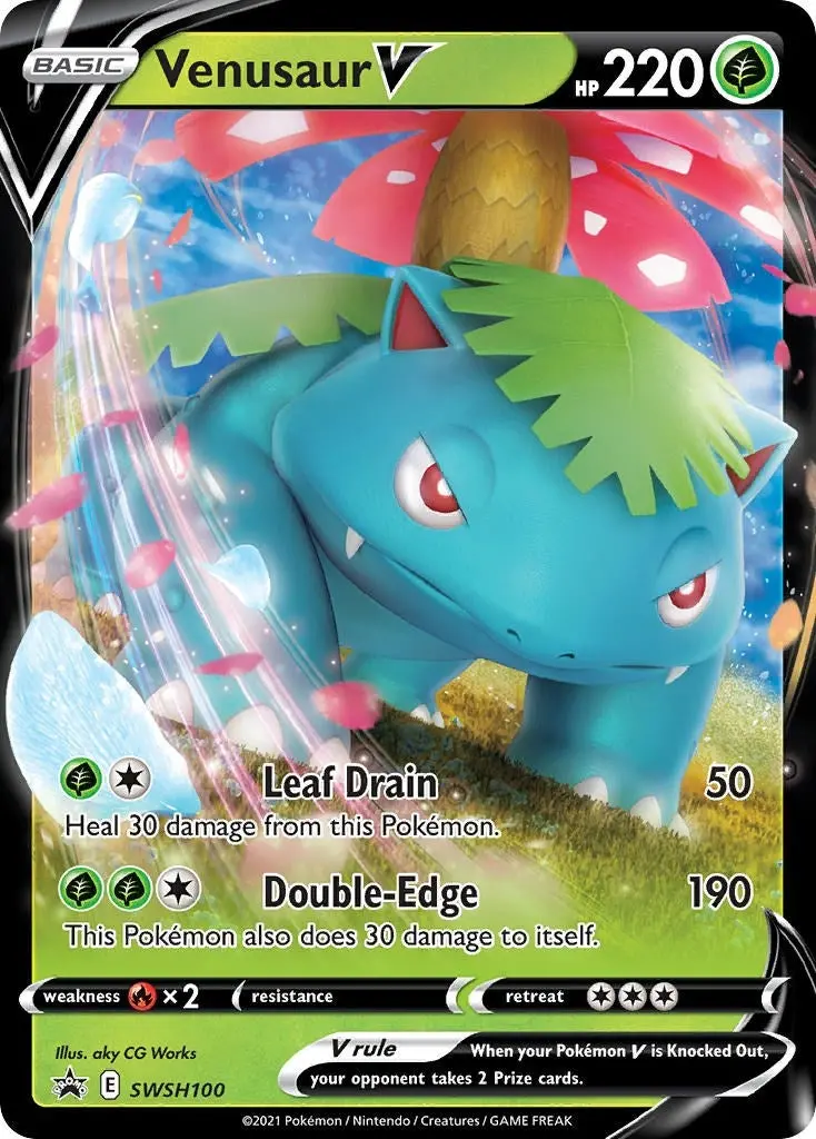 Venusaur V - Swsh100 (Swsh100) (Swsd) 1