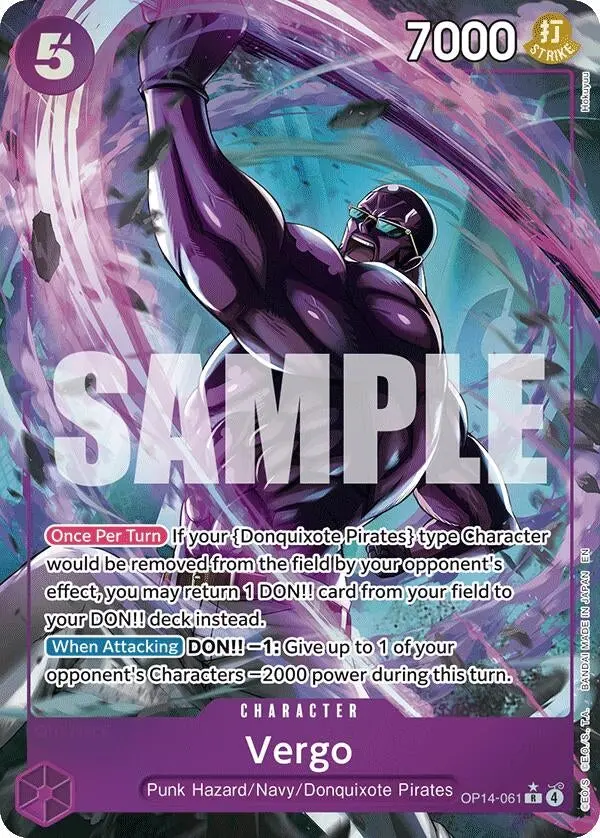 Vergo (Alternate Art) (Op14-061) (Op14) 1