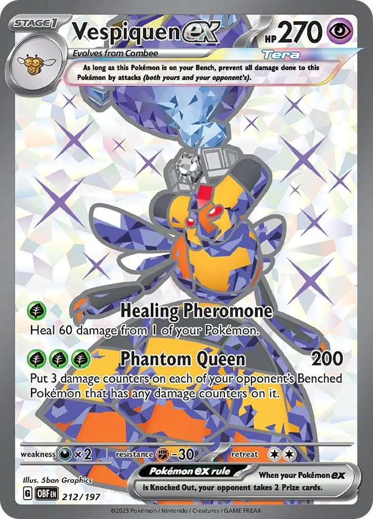 Vespiquen Ex (212/197) (Obf) 1