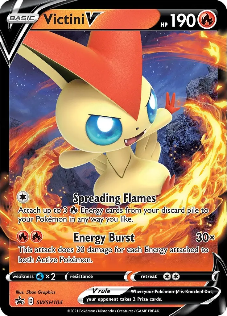 Victini V - Swsh104 (Swsh104) (Swsd) 1