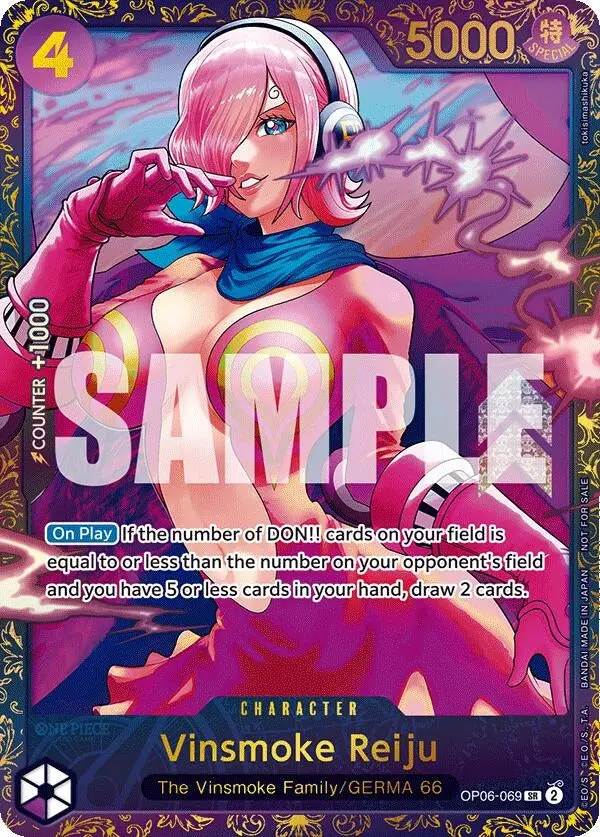 Vinsmoke Reiju (Treasure Cup 2024) (Op06-069) (Op-Pr) 1