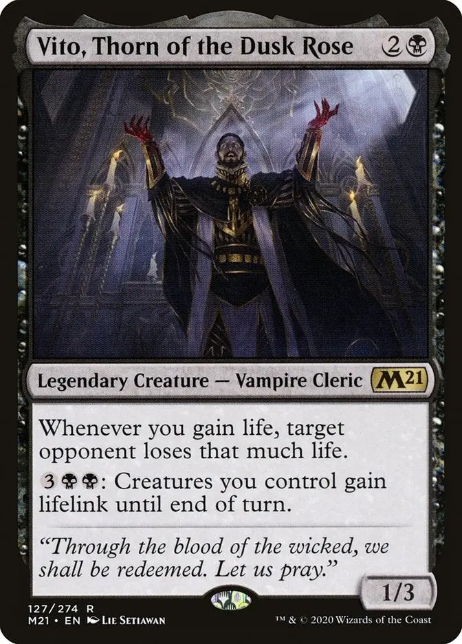 Vito, Thorn Of The Dusk Rose (127) (M21) 1