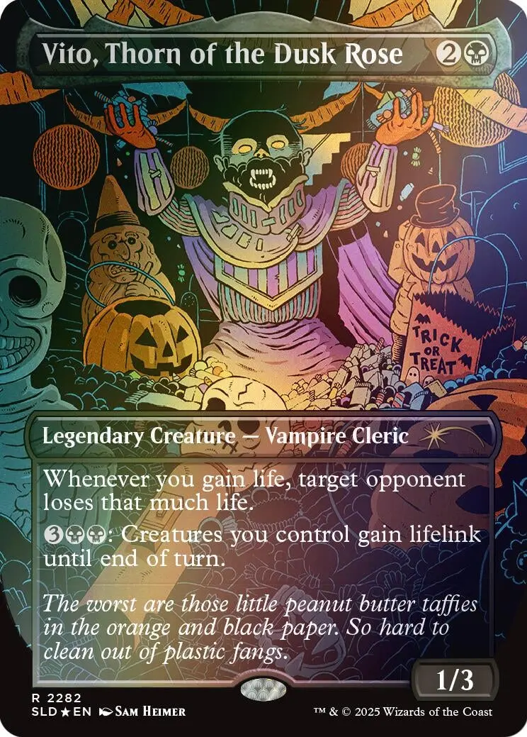 Vito, Thorn Of The Dusk Rose (Rainbow Foil) (2282) (Sld) 1
