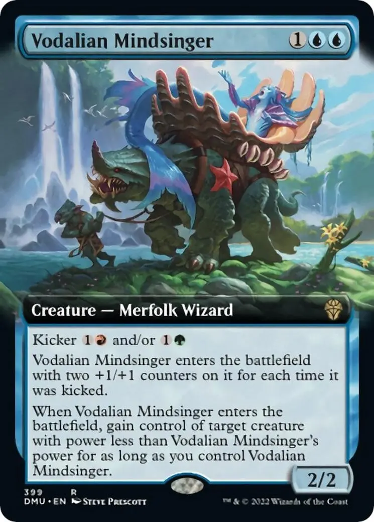 Vodalian Mindsinger (Extended Art) (399) (Dmu) 1