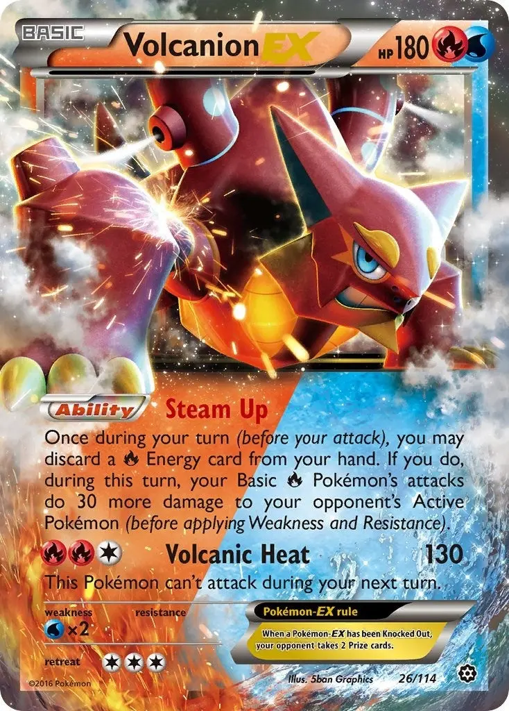 Volcanion Ex (26/114) (Sts) 1