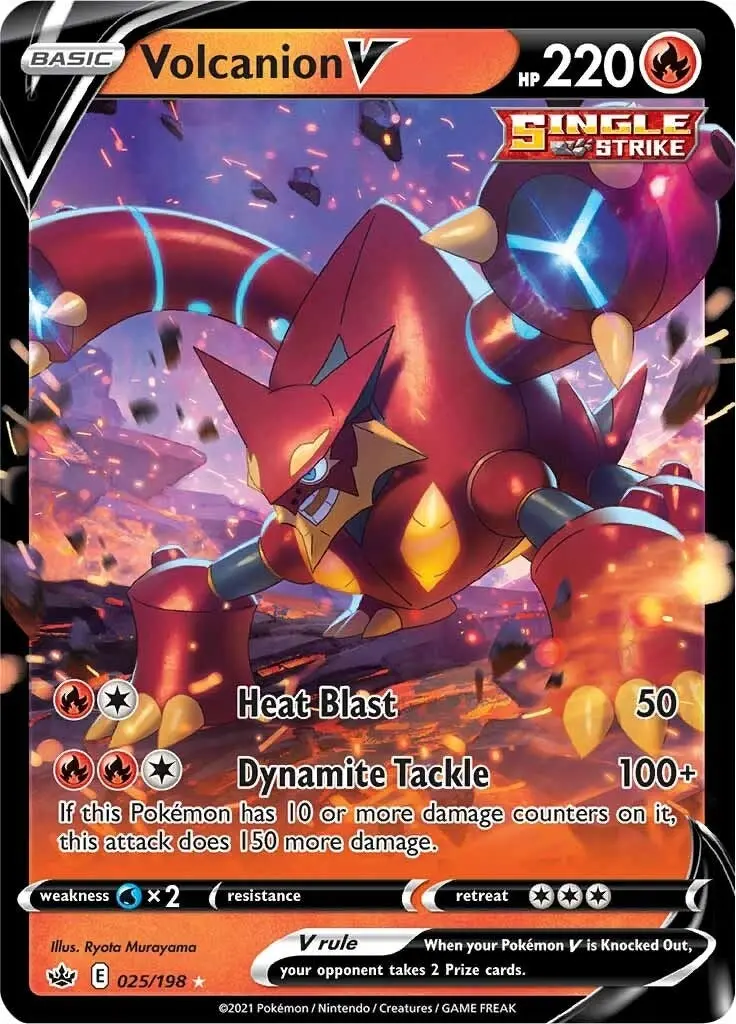 Volcanion V (025/198) (Swsh06) 1