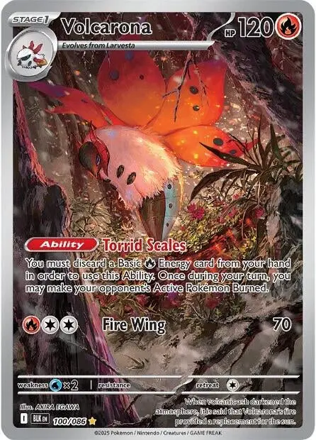Volcarona (100/086) (Blk) 1