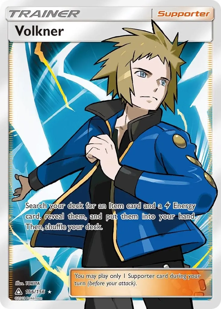 Volkner (Full Art) (156/156) (Sm05) 1