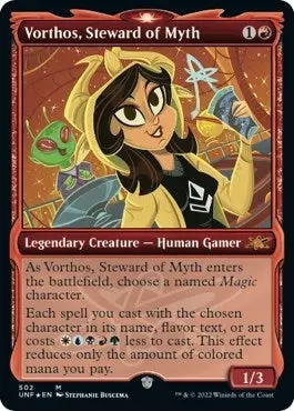 Vorthos, Steward Of Myth (Showcase) (Galaxy Foil) (502) (Unf) 1