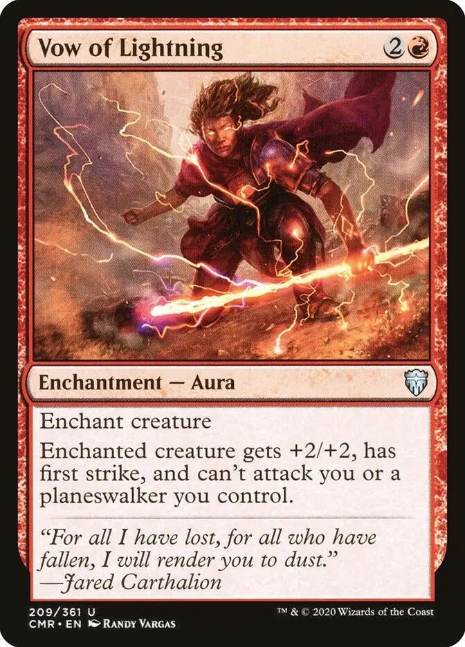 Vow Of Lightning (209) (Cmr) 1