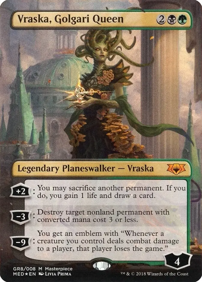Vraska, Golgari Queen (Gr8) (Med) 1