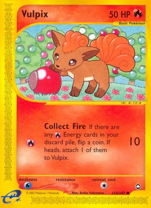 Vulpix (116/147) (Aq) 1