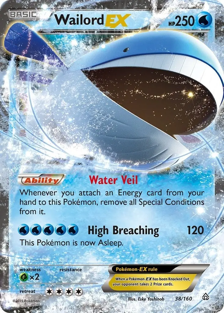 Wailord Ex (38/160) (Prc) 1