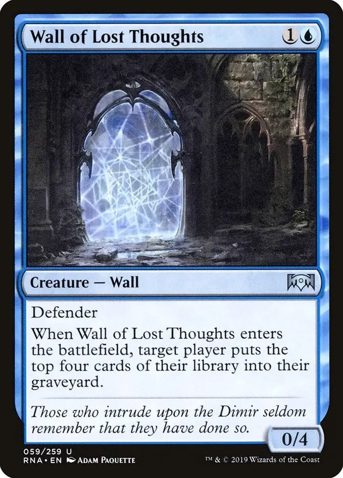 Wall Of Lost Thoughts (59) (Rna) 1
