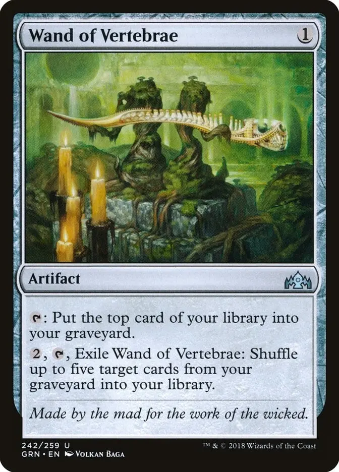 Wand Of Vertebrae (242) (Grn) 1