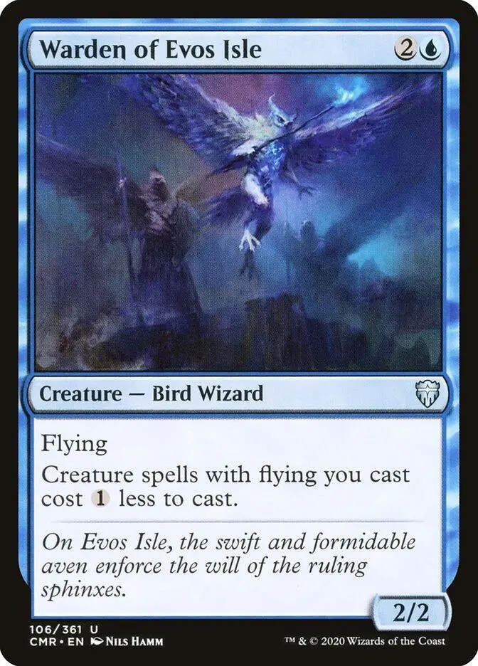 Warden Of Evos Isle (106) (Cmr) 1