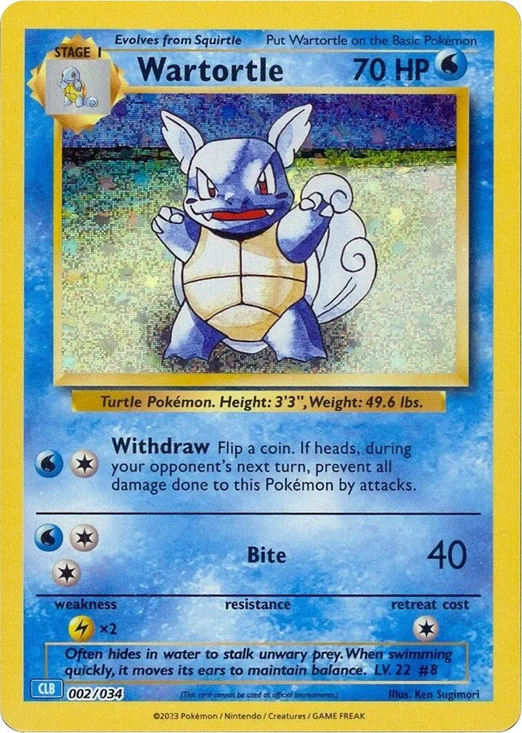 Wartortle (002/034) (Cl) 1