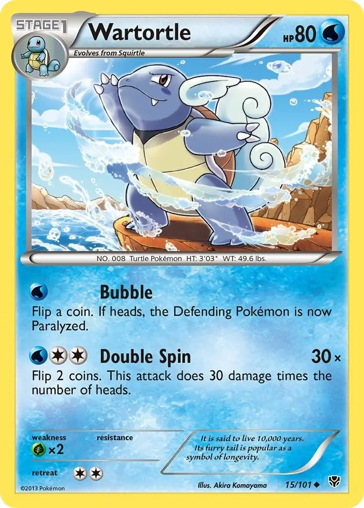 Wartortle (15/101) (Plb) 1