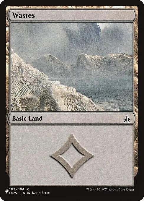 Wastes (183/184) (List) 1