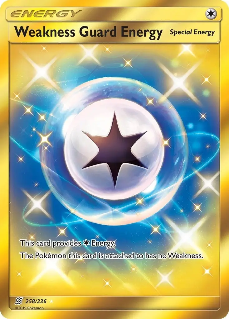 Weakness Guard Energy (Secret) (258/236) (Sm11) 1
