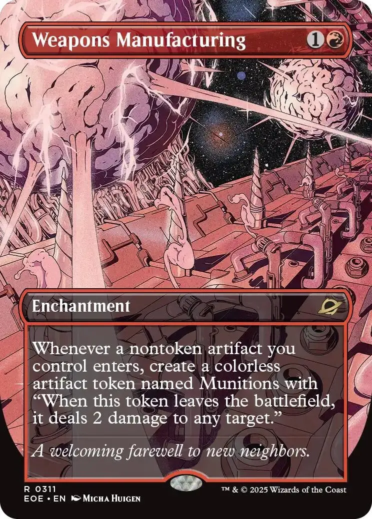 Weapons Manufacturing (Borderless) (311) (Eoe) 1