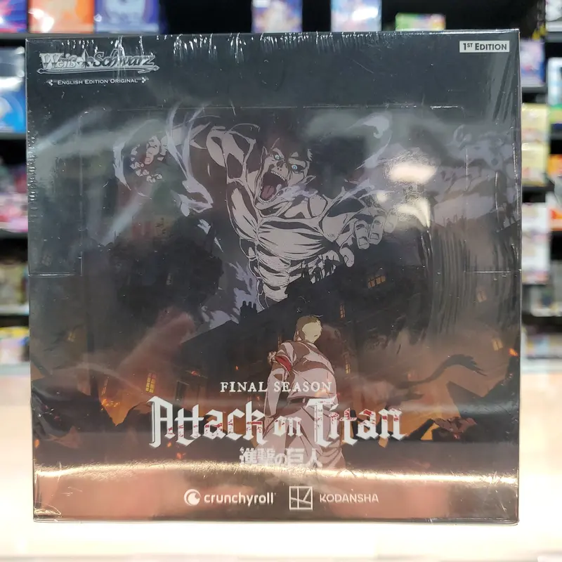 Weiss Schwarz: Attack On Titan Final Season Booster Box 1