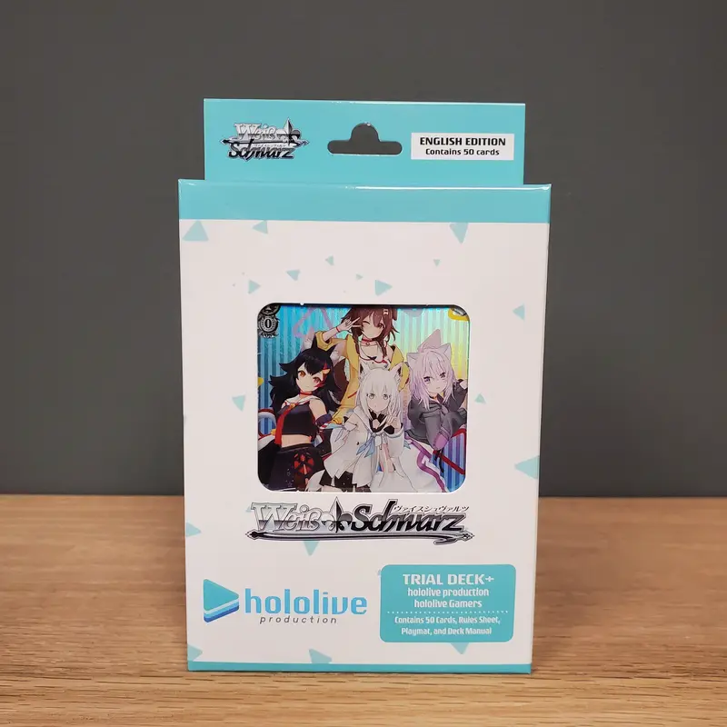 Weiss Schwarz: Hololive Gamers - Trial Deck + 1