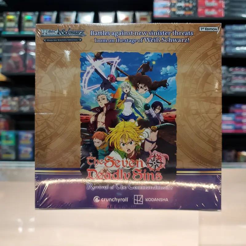 Weiss Schwarz: The Seven Deadly Sins Revival Of The Commandments Booster Box 1