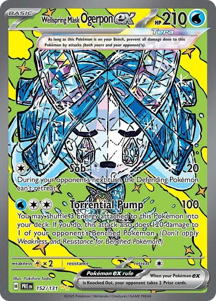 Wellspring Mask Ogerpon Ex (152/131) (Pre) 1