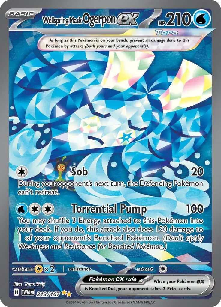 Wellspring Mask Ogerpon Ex (213/167) (Twm) 1