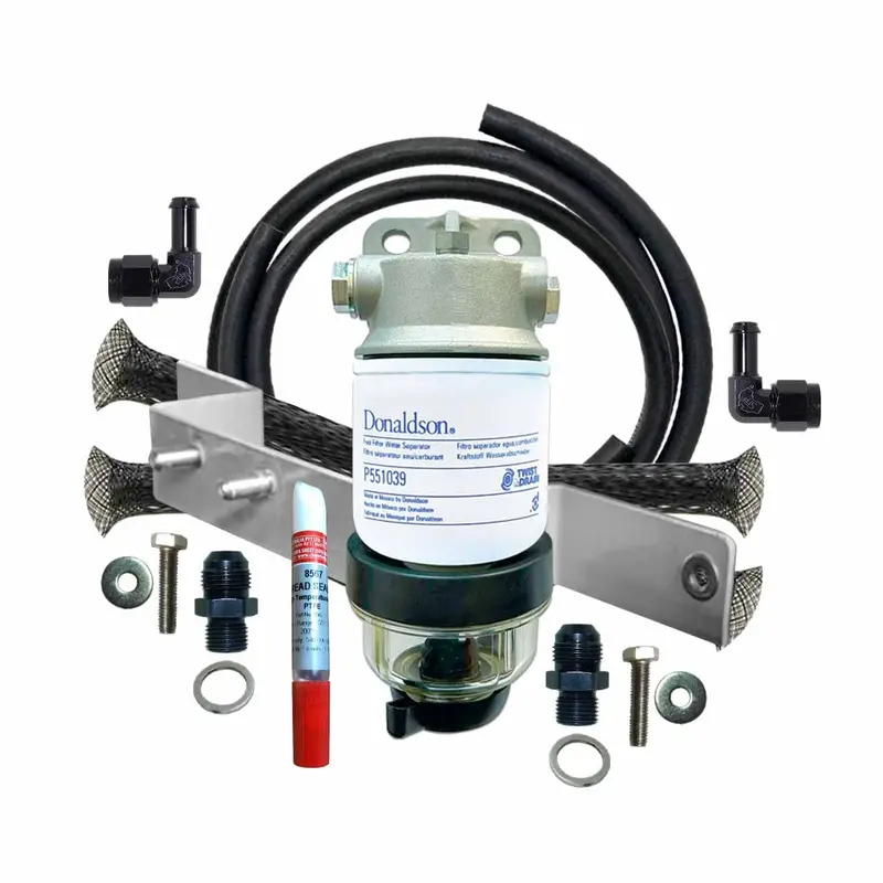 Wf Donaldson Pre-Filter Bracket Kit - Landcruiser 70 Series 4.5L V8 Td (2007+) 1
