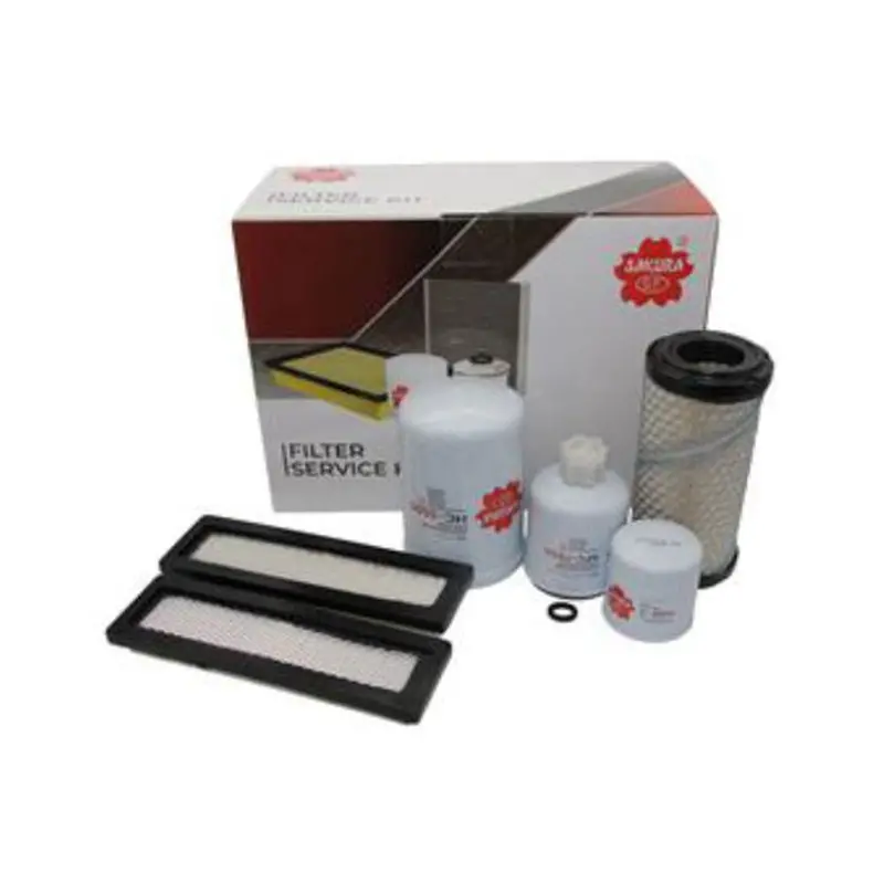 Wf K-88570 500 Hour Service Filter Kit For Bobcat Mini Excavator E20 0.7L D722 (2014-2021) 1
