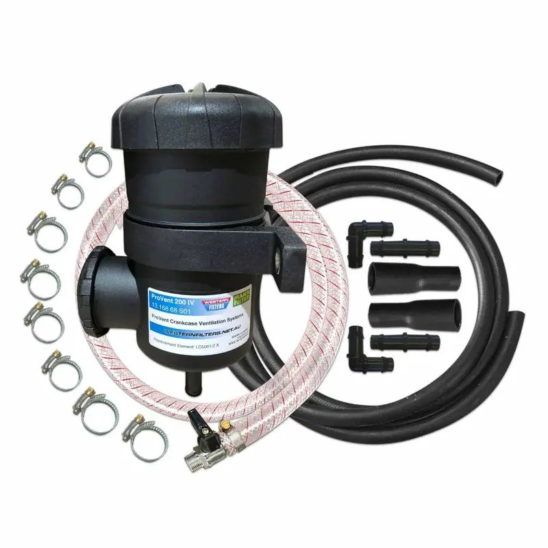 Wf Mann Provent 200 Oil Catch Can Kit - 12Mm (1/2") Nissan Patrol Zd30 1