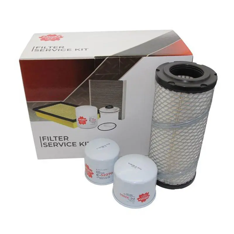 Wf Sakura 250Hr Filter Kit K-52390 For Yanmar Vio 30-6 / 35-6B 3Tnv88 (2013-On) 1